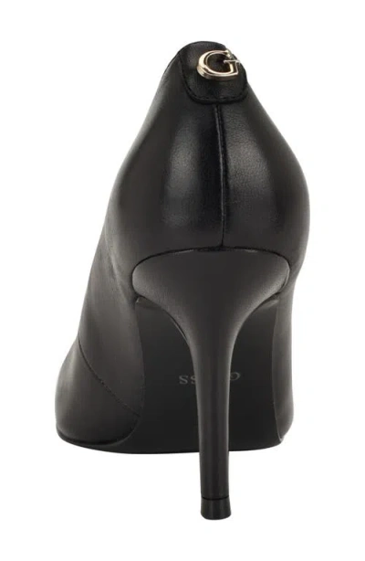 Guess Prinda Pointed Toe Pump In Black