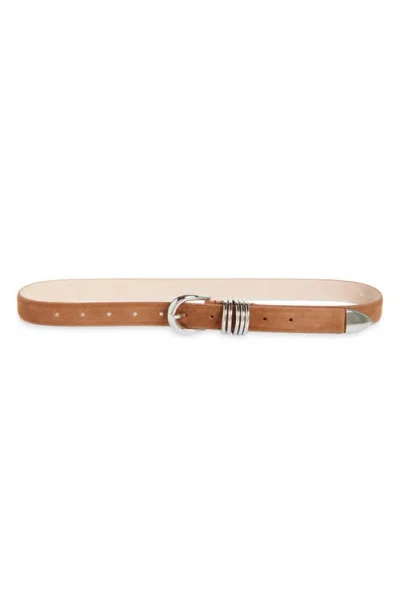 Dehanche Déhanche Hollyhock Suede Belt In Brown