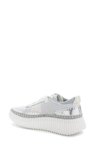 Chloé Chloe Women Multicolor Fabric Nama Sneakers In Animal Print