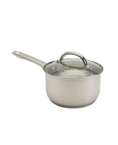 Basic Essentials Induction-ready Stainless Steel 14-pc. Cookware Set In Silver