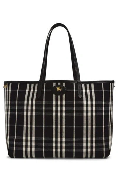 Burberry Medium Reversible Bloomsbury Tote​ In Black
