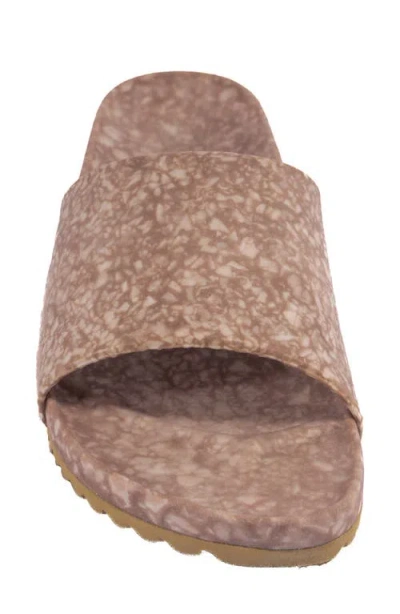 Fleks East Beach Slide Sandal In Neutral