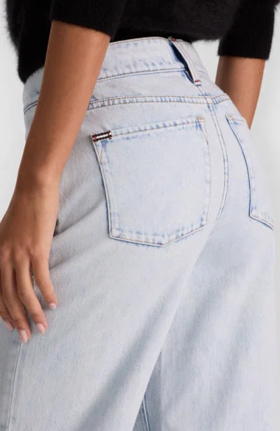 Alice And Olivia Alice + Olivia Chic High Waist Wide Leg Jeans In White