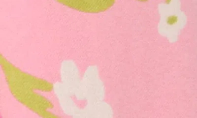 Burberry Reversible Ekd Floral Cashmere Scarf In Multi