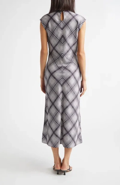 Derek Lam 10 Crosby Adelita Lattice Print Midi Dress In Multi
