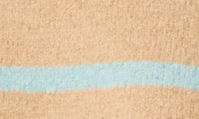 English Factory Stripe Crewneck Sweater In Neutral