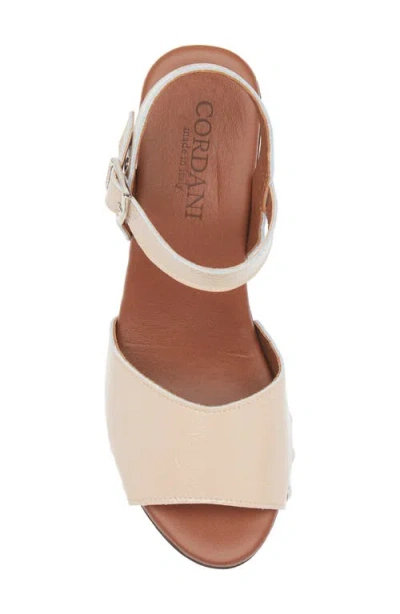 Cordani Willa Platform Sandal In Gold