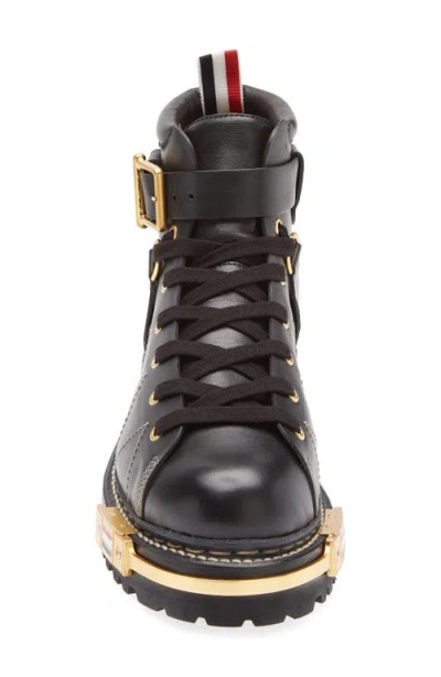 Thom Browne Hiking Boot In Black