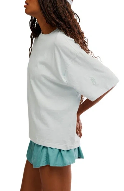 Free People Fp Movement Tackle Cotton T-shirt In White