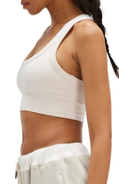 Free People Fp Movement Go To Sports Bra In White