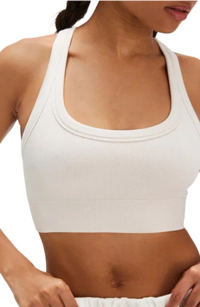 Free People Fp Movement Go To Sports Bra In White