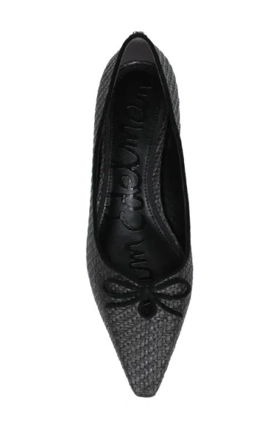 Sam Edelman Esmira 2 Bow Flat In Black