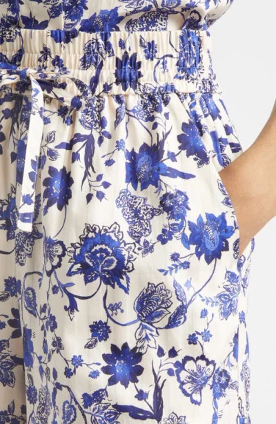 Derek Lam 10 Crosby Belen Floral Cotton Shorts In Multi