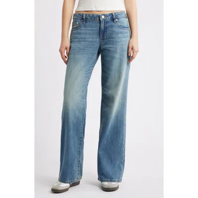 Pacsun Blanka Low Rise Wide Leg Jeans In Purple