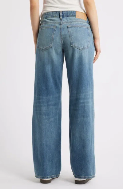 Pacsun Blanka Low Rise Wide Leg Jeans In Purple