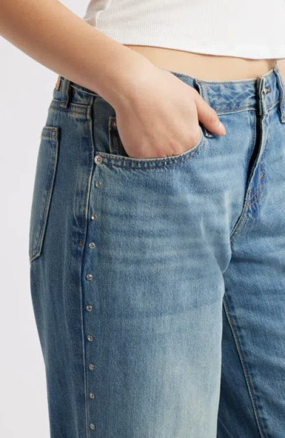 Pacsun Blanka Low Rise Wide Leg Jeans In Purple