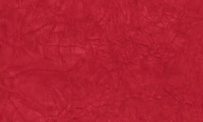 Matty M . Lune Split Neck Popover Top In Red