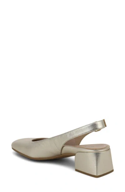 Vionic Reyes Block Heel Slingback Pump In Gray