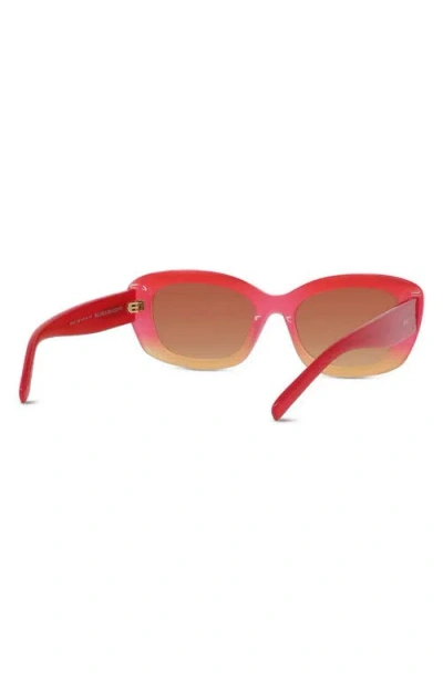 Givenchy Gv Day 54mm Geometric Sunglasses In Pink