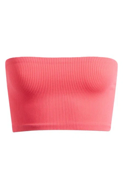 Free People Amelia Bandeau Bra In Pink