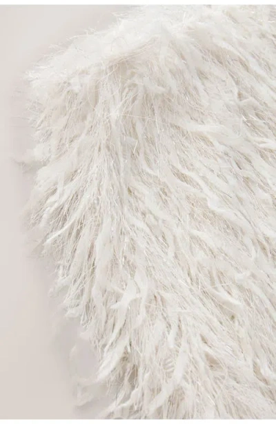 Next Feather Miniskirt In White