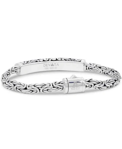 Devata Bali Filigree With Borobudur Oval 5mm Chain Bracelet In Multi