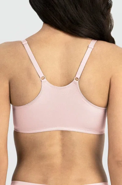 Dominique Intimates Meryl Front Closure Minimizer Racerback Bra In Pink