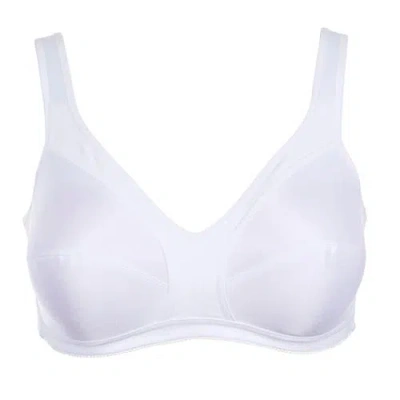 Dominique Intimates Isabella Everyday Wire Free Cotton Lined Bra In White
