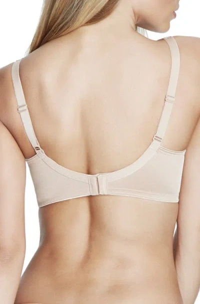 Dominique Intimates Jillian Wire-free Seamless Minimizer Bra In Neutral