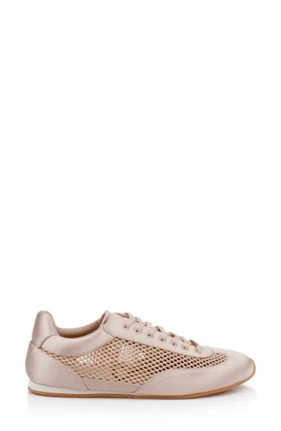 Jewel Badgley Mischka Inez Sneaker In Pink