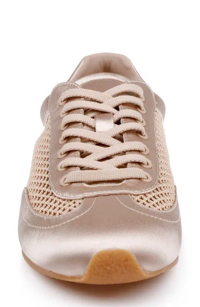 Jewel Badgley Mischka Inez Sneaker In Pink