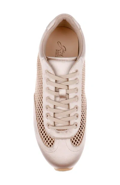 Jewel Badgley Mischka Inez Sneaker In Pink