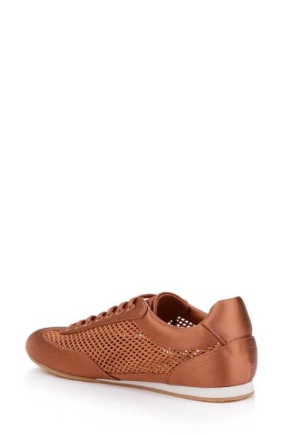 Jewel Badgley Mischka Inez Sneaker In Brown