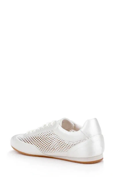 Jewel Badgley Mischka Inez Sneaker In White