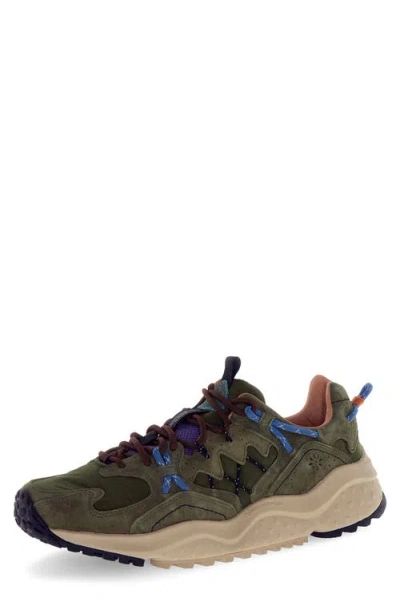 W6yz Yamabushi Sneaker In Green