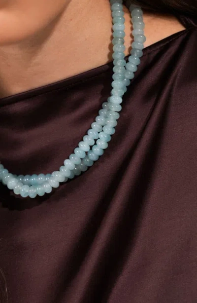 Jennifer Behr Veronica Multistrand Necklace In Green