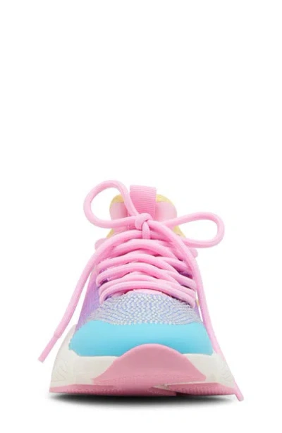 Steve Madden Kids' Jsolace Sneaker In Multi