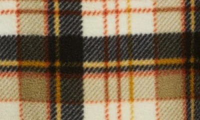 Dark Seas Zulu Fleece Button-up Shirt In Brown