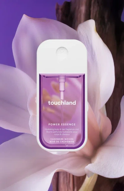 Touchland Cashmere Woods Power Essence Body & Hair Fragrance Mist Cashmere Woods 2 oz / 60 ml In Brown