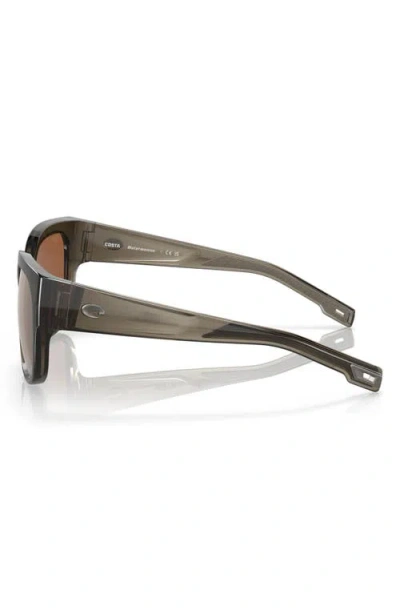 Costa Del Mar Waterwoman 55mm Polarized Pillow Sunglasses In Brown