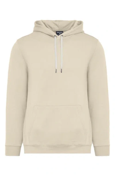 True Classic Fleece Pullover Hoodie In Neutral