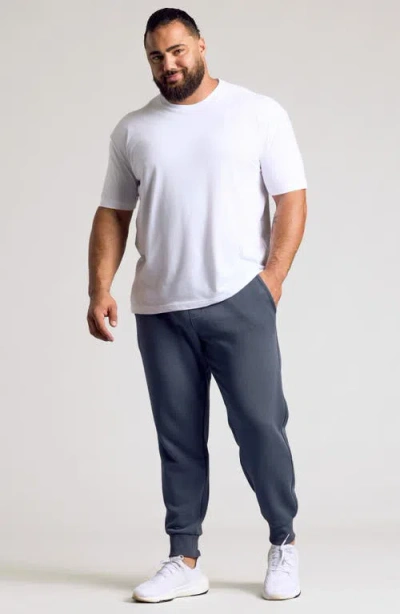 True Classic Fleece Joggers In Gray