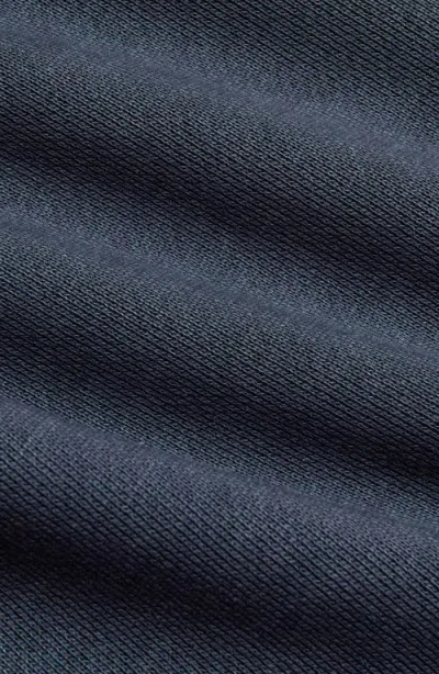 True Classic Fleece Crewneck Sweatshirt In Blue