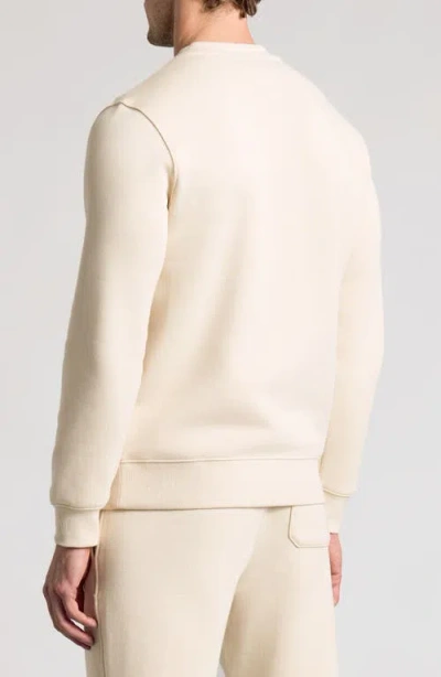 True Classic Fleece Crewneck Sweatshirt In Neutral