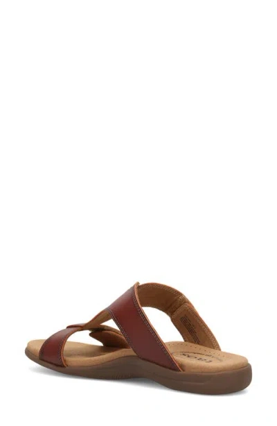 Taos Slide Show Slide Sandal In Brown
