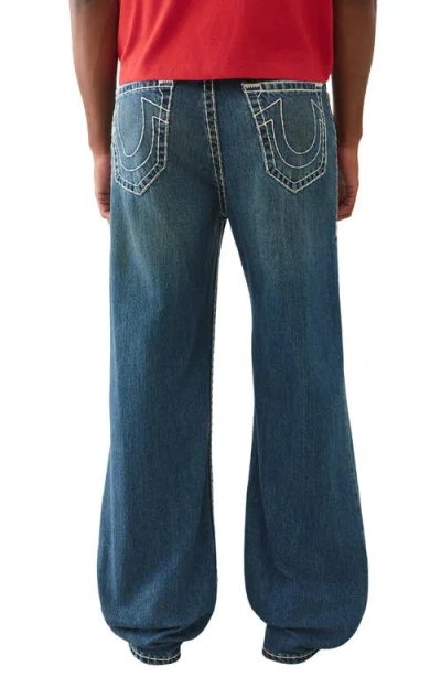 True Religion Vinny Super T Ultra Baggy Jeans In Blue