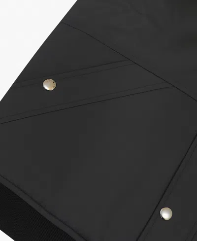 Spire By Galaxy Men's Full-zipper Jacket In Black