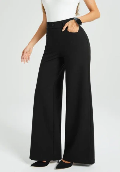 Betabrand 7-pocket Dpyp Dress Pant Yoga Pant | Wide In Black