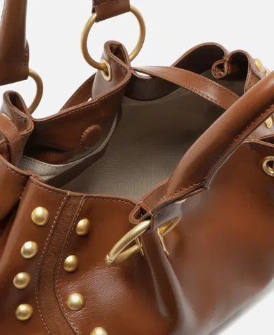 Arezzo Lucienne Medium Leather Satchel Bag