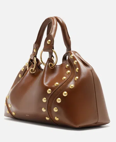 Arezzo Lucienne Medium Leather Satchel Bag